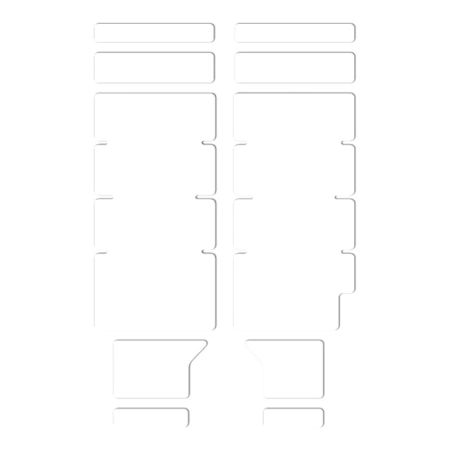 Osłona na amortyzator LIZARDSKINS FORK PROTECTOR CLEAR roz.55mm x 269mm przezroczysta połysk (NEW) 