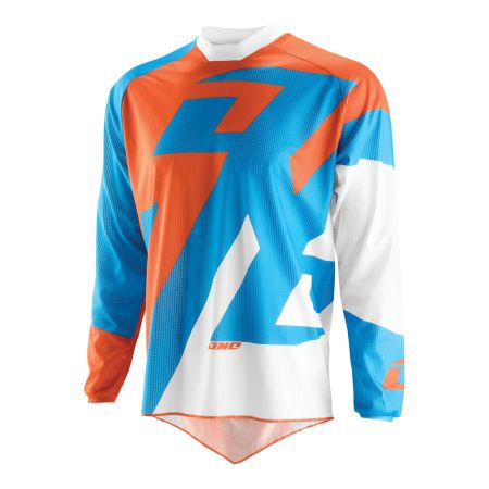 Jersey ONE INDUSTRIES Atom Vented L orange/cyan