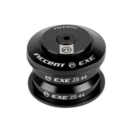 Accent Stery zintegrowane HI-EXE 1-1/8"-1.1/4" IS42/IS47, czarne, łożyska maszynowe 