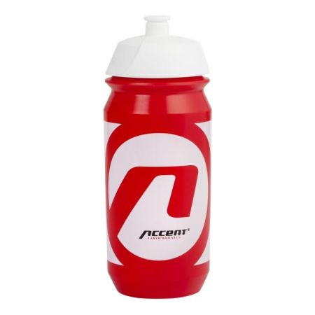 Bidon Accent Proseries czerwono-biały 500 ml. 