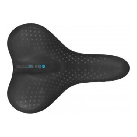 San Marco Siodełko TREKKING GEL LARGE 30-60° czarne zamsz 
