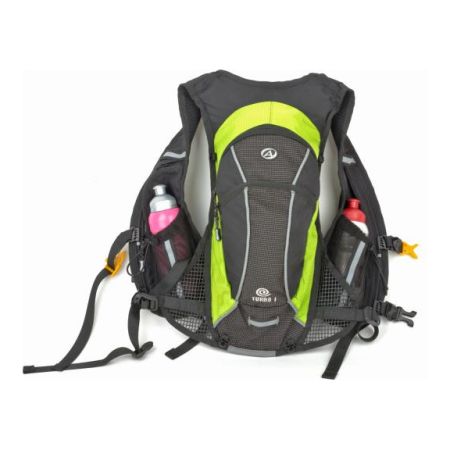 Plecak AUTHOR TURBO-6-VEST czarno-zielony 
