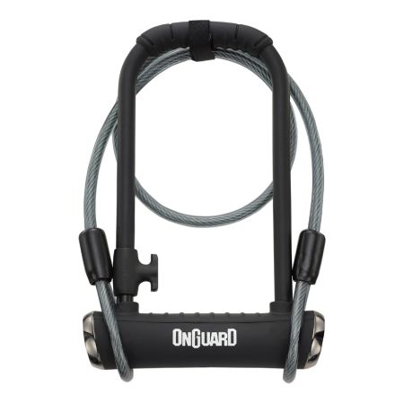 Zapięcie rowerowe ONGUARD PitBull DT X-SERIES 8005 U-LOCK - 14mm 115mm 230mm - 5 x Klucze z kodem + linka 10mm 120cm 