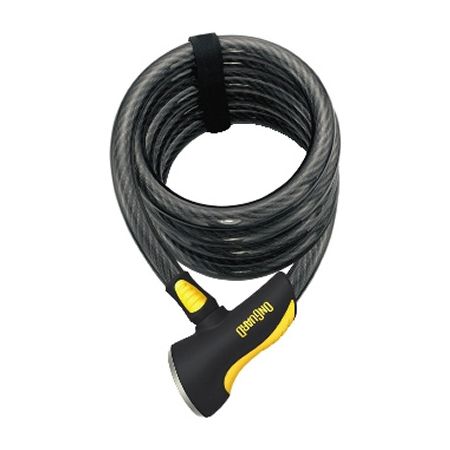 Zapięcie rowerowe ONGUARD Doberman 8027 Linka - 15mm 185cm - 5 x Klucze z kodem 