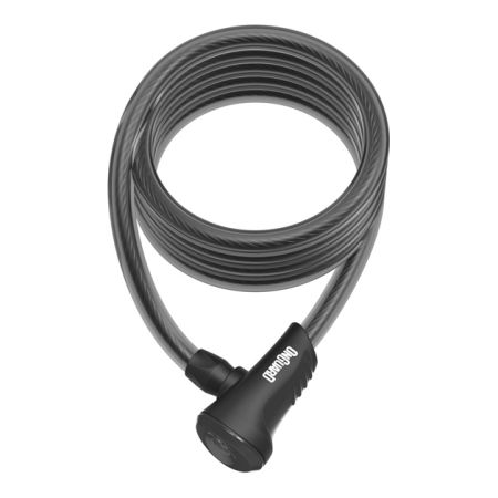 Zapięcie rowerowe ONGUARD NEON 8162BL Linka - 12mm 180cm - uchwyt + 2 x Klucze z kodem czarne 