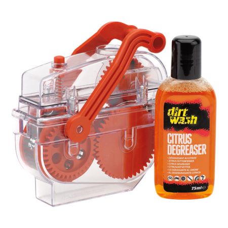 Maszyna do czyszczenia łańcucha WELDTITE DIRTWASH DIRT TRAP CHAIN DEGREASER MACHINE + Odtłuszczacz 75ml 