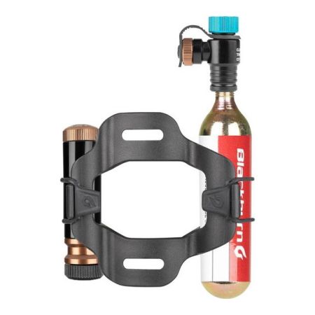 Zestaw naprawczy + pompka ręczna CO2 BLACKBURN PRO PLUGGER CO2 TIRE REPAIR KIT czarny (NEW)
