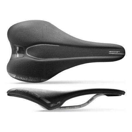 Siodło SELLE ITALIA SLR BOOST L (id match - L1) ti 316 tube 7, fibra-tek, czarne (NEW) 