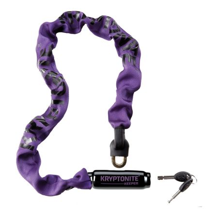 KRYPTONITE ZAPIĘCIE ŁAŃCUCHOWE KRYPTONITE KEEPER 785 INTEGRATED CHAIN PURPLE 0,7CM X 85CM 