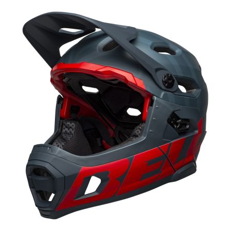 Kask BELL Super DH Spherical Blue/Crimson