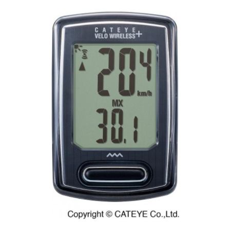  Licznik rowerowy Cateye VELO WIRELESS+ CC-VT235W czarny 