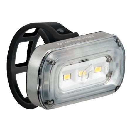 Lampka przednia BLACKBURN CENTRAL 100 USB, 100 lumenów srebrna 