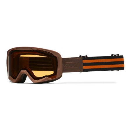 Gogle IMX Endurance Rust Brown Matt/Orange (szyba orange + clear)