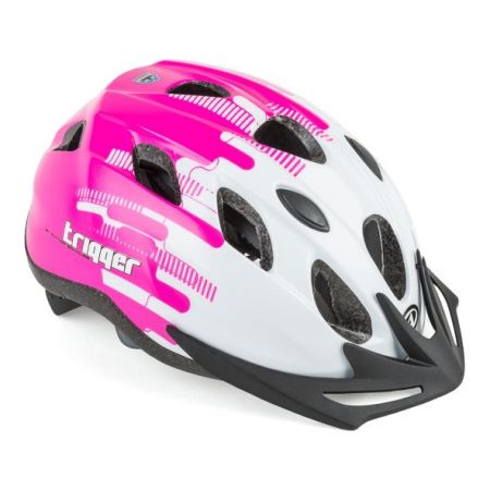Kask AUTHOR TRIGGER biało-różowy 52-56 