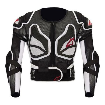 ALPINESTARS MTB BIONIC JACKET BNS BLACK WHITE   S  zbroja