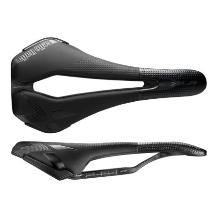 Siodło SELLE ITALIA X-LR KIT CARBONIO SUPERFLOW L (id match - L3) carbon/keramic 7x9, fibra-tek, 187g czarne (NEW) 