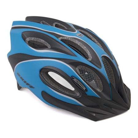  Kask AUTHOR SKIFF niebiesko(fluo)-czarny 52-58 