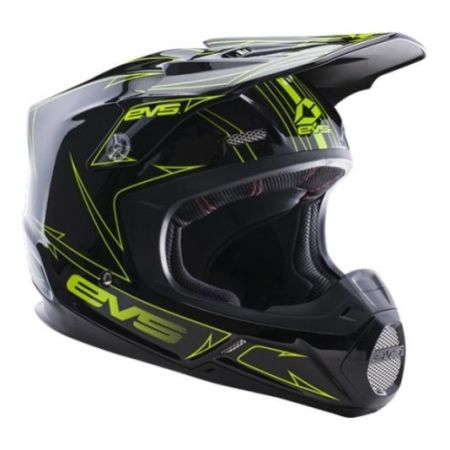 Kask EVS T5 Pinner XL czarny/żółty