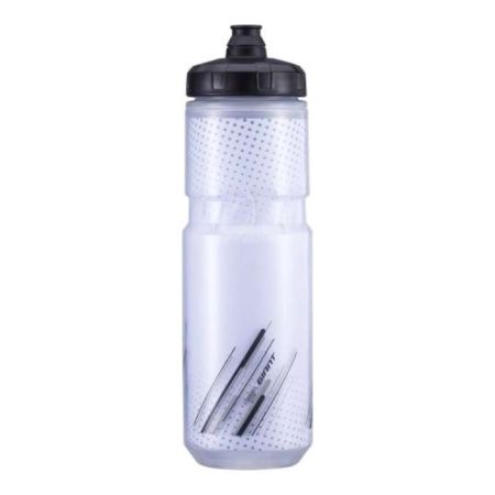 Bidon GIANT Evercool, termiczny, przezroczysty, szary 0,65 l