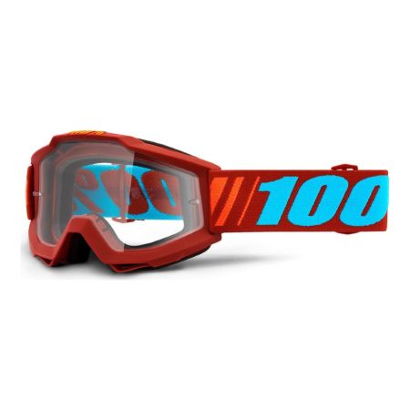 Gogle 100% Accuri Dauphine (Szyba Przezroczysta Anti-Fog, LT 88%-92%) 