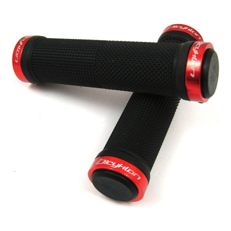 Chwyty BICYKLON Lock-On czerwony