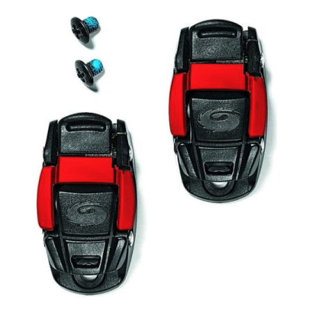 Sidi Caliper Buckle klamry do butów-czarno-czerwony