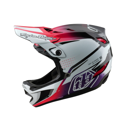 Kask Troy Lee Designs D4 Mips Drip White
