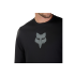Koszulka Rowerowa z Długim Rękawem FOX Ranger Head Black