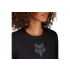 Koszulka Rowerowa Z Długim Rękawem FOX Lady Head Black