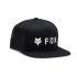 Czapka z daszkiem FOX Absolute Mesh Snapback Black