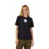 Fox T-shirt Damski  Head Black Xs