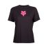 Fox T-shirt Damski  Head Black Pink Xs
