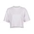 Fox T-shirt Damski  Wordmark Os Crop White Xs