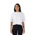Fox T-shirt Damski  Wordmark Os Crop White Xs