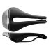 Siodło SELLE ITALIA NOVUS BOOST GRAVEL TECH SUPERFLOW S (id match - S3) TI 316 Tube 7, fibra-tek, 255g czarno-szary (NEW) 