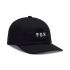 Fox Czapka Z Daszkiem  Wordmark Adjustable Black White Os