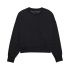 Fox Bluza Damska  Wordmark Oversized Fleece Crew Black Xs