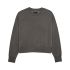 Fox Bluza Damska  Wordmark Oversized Fleece Crew Pewter Xs