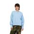 Fox Bluza Damska  Wordmark Oversized Fleece Crew Cashmere Blue Xs