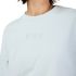 Fox T-shirt Damski  Wordmark Os Pale Blue Xs