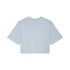Fox T-shirt Damski  Wordmark Os Crop Pale Blue M