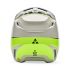Fox Kask Motocyklowy  V1 Collect Grey Yellow S
