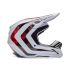 Fox Kask Motocyklowy  V1 Kairos White Fluo Red Xl