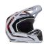 Fox Kask Motocyklowy  V1 Kairos White Fluo Red Xl