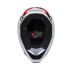 Fox Kask Motocyklowy  V1 Kairos White Fluo Red Xl