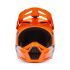 Fox Kask Motocyklowy  V1 Shield Fluo Orange S