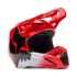 Fox Kask Motocyklowy  V1 Shield Fluo Red S