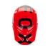 Fox Kask Motocyklowy  V1 Shield Fluo Red S