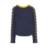 Fox Koszulka Z DŁugim RĘkawem Damska  Circa 74 Fitted Midnight Xs