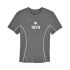 Fox T-shirt Damski  Moto-x Fitted Heather Graphite Xs